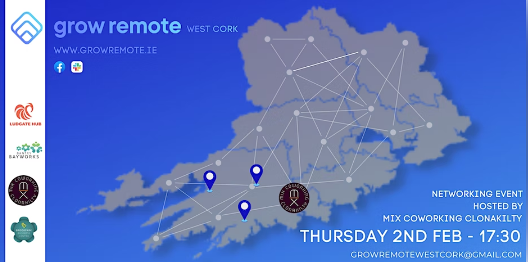 Grow Remote West Cork - Info & Networking Event