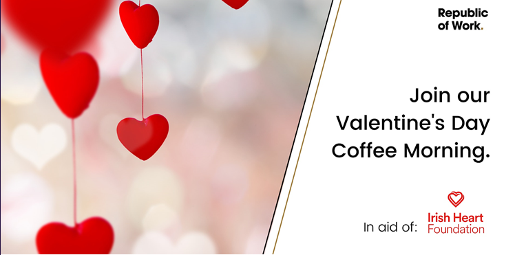 Valentines Coffee Morning in aid of the Irish Heart Foundation ♥️