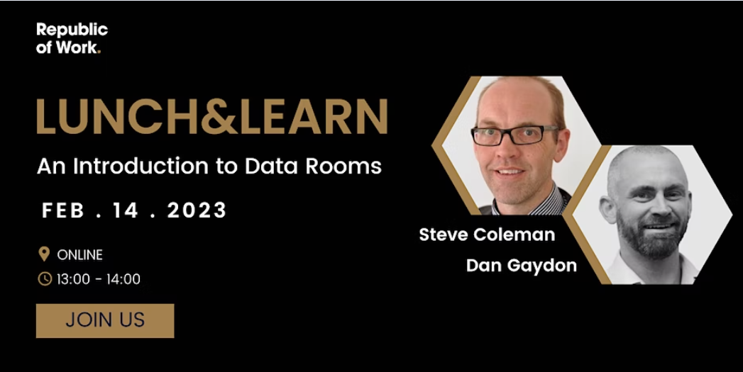 Lunch & Learn: An Introduction to Data Rooms